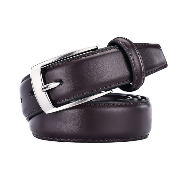 Circinae Men’s Classic Brown Leather Belt – Timeless & Durable Fashion Accessory